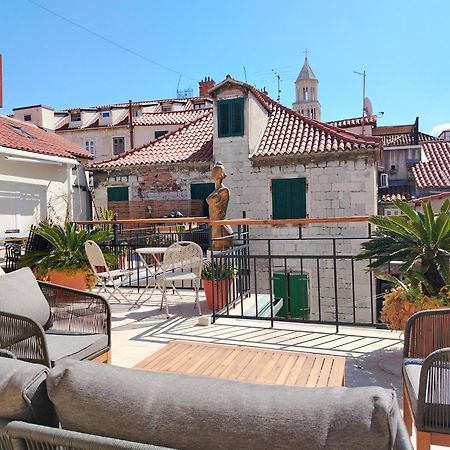 Luxury 2 Bedroom-2 Bathroom Apartment & Studio App With Rooftop Terrace Split Eksteriør billede